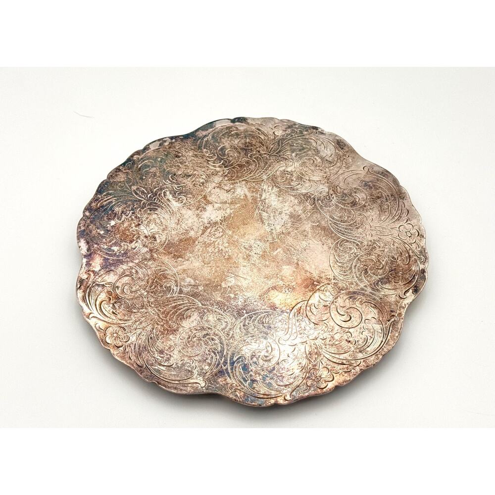Christofle France Silverplate Trivet Hot Plate | 6.5 Inch